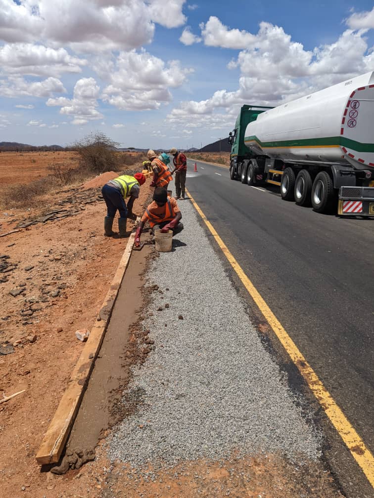 Road infrastructure construction